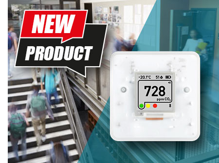 Wireless indoor air quality monitor